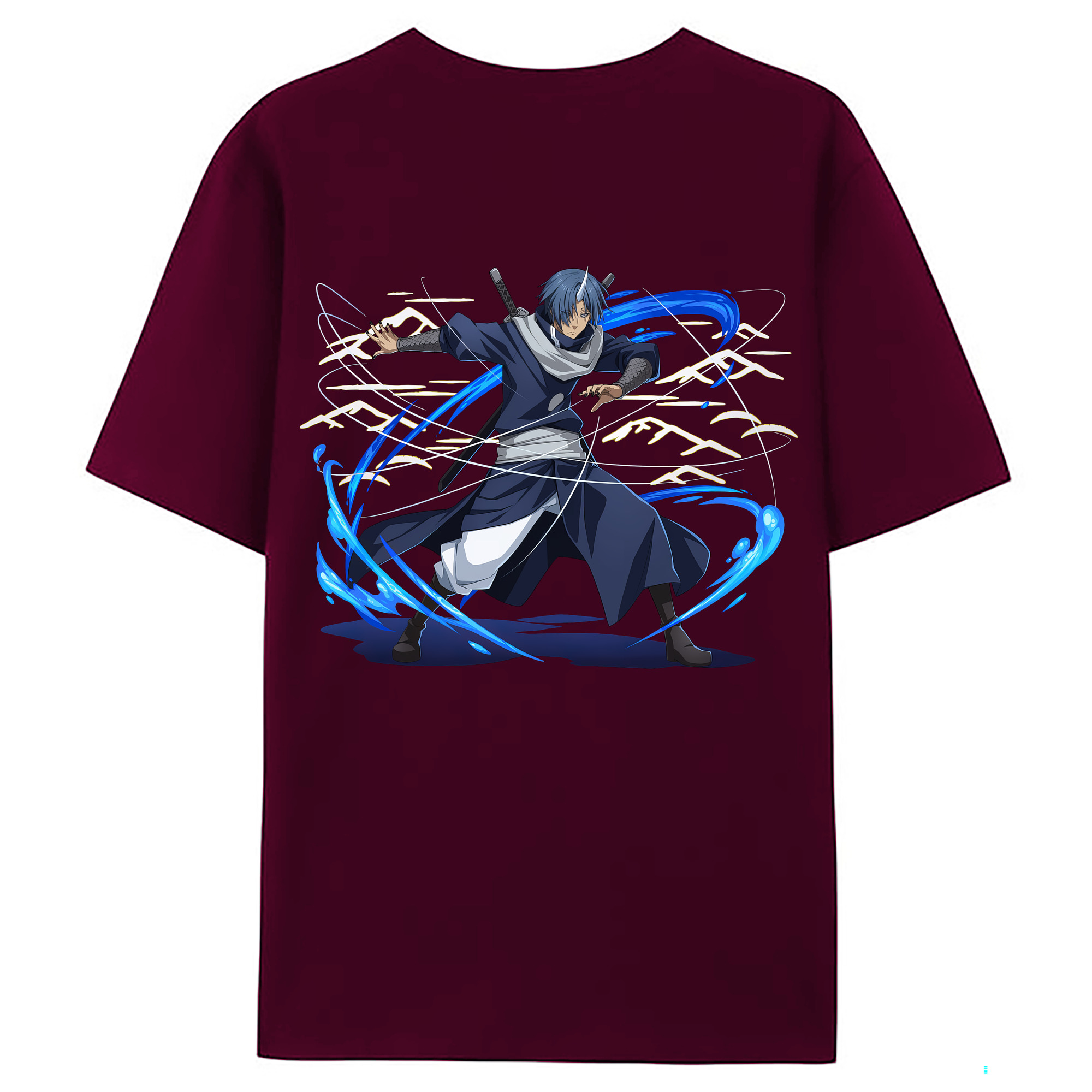 （画像用） 転スラ Regarding Reincarnated to Slime レディース半袖Tシャツ(バックプリント)